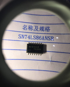 SN74LS86ANSR SN74LS86逻辑逆变器集成电路IC全新原装正品 SOP14