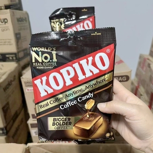包邮越南特产可比克KOPIKO碳烤糖果Coffee Candy咖啡糖140g袋