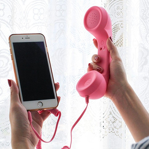 听筒式耳机电话筒 复古式 vivo 华为 iphone7X 11 苹果手机通用
