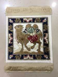 新疆长绒棉小方垫子新疆地毯坐垫茶几杯子垫子电话机垫子骆驼