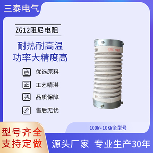 ZG12阻尼电阻精度高阻值稳除尘 防谐振吸谐波整流变压器100W-10KW