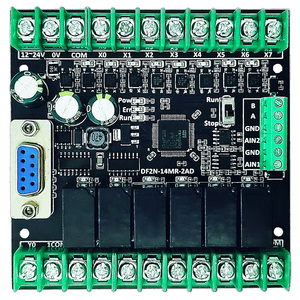全新国产简易PLC工控板兼容10/14/20/24/30MT/MR可编程逻辑控制器