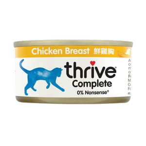 英国 Thrive(脆乐芙)complete整全膳食100% 鲜鸡无谷主食猫粮罐头