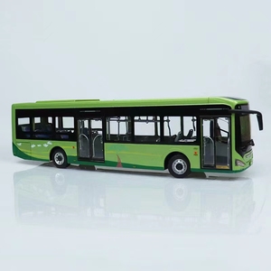1：42中通原厂客车LCK6126纯电动公交巴士合金模型收藏礼品