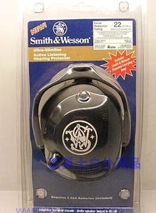 特价五折：美国防噪音耳筒 Smith&wesson （黑色）