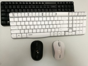 雷柏X1800S无线键鼠套装防水台式笔记本电脑办公电视键盘鼠标套装