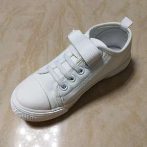广迪童鞋春学生白色运动鞋学院男女童帆布鞋板鞋小白鞋断码清仓
