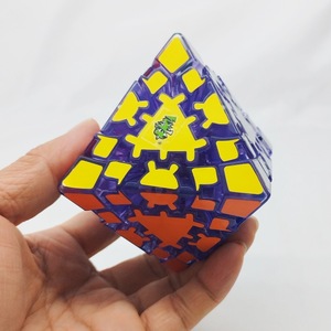 蓝蓝透明齿轮八面体魔方Gear Octahedron Limit 限量版齿轮钻石