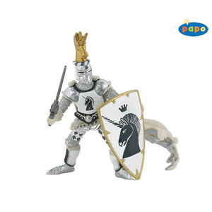 PAPO 法国正品 独角兽骑士 战士 武士 中世纪古代兵人模型 39914