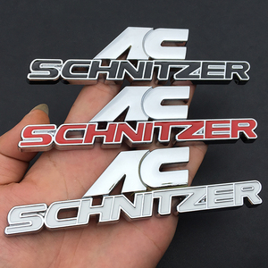 宝马AC SCHNITZER专用改装金属3d立体装饰车身标改装徽章尾标贴标