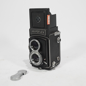 怀旧古董PRIMOFLEX机械双镜头120胶卷胶片双反相机双眼相机功能ok