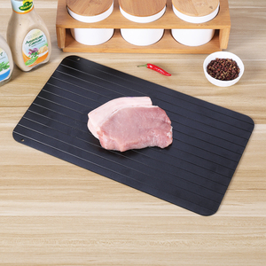 日式快速解冻板牛排极速解冻盘化冰神器厨房家用切菜砧板肉类水果