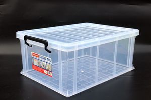 包邮 JEKO&JEKO特耐斯整理箱密封收纳箱透明加厚塑料箱40L床底箱