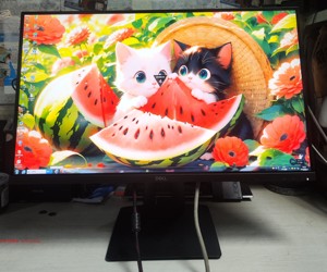 戴尔（DELL）27英寸2K  IPS 旋转升降 三边微边框电脑显示器