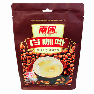 南国食品 速溶白咖啡340g浓香咖啡 精选咖啡豆研制 海南三亚特产