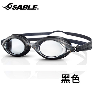 黑貂泳镜强化光学近视专业游泳镜101spt RS-1黑片/两眼可不同度数