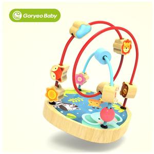 Goryeobaby正品韩国玩具婴幼儿绕珠益智手眼协调精细动作耐心锻炼