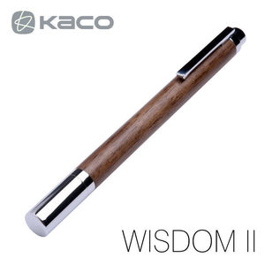 KACO WISDOM明致2胡桃木宝珠笔水笔签字笔商务礼品笔办公黑色