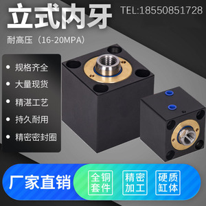 小型薄型油缸CXHC-SD25/32-40*50*80*100*150MTHB方形模具液压缸