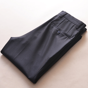 品牌剪标夏季男薄西裤显瘦休闲裤职业西装裤透气舒适黑灰纯色工装
