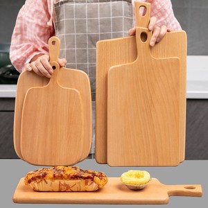 上品欧式菜板子家用实木砧板小号厨房案板面包板榉木切菜板水果板