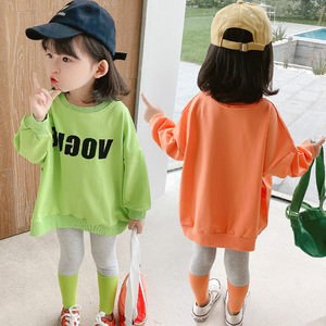 女宝宝秋装卫衣套装新款韩版童装1-3-5岁小女孩4休闲春秋季两件套