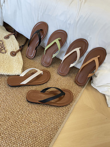 韩版人字拖女夏季外穿时尚百搭软底夹脚趾海边沙滩防滑拖鞋凉鞋子