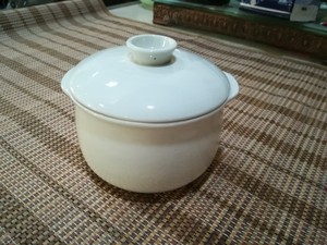 小浣熊ddz-8a电炖锅迷你煮粥婴儿煲 配件 0.8升陶瓷炖盅内胆盖子