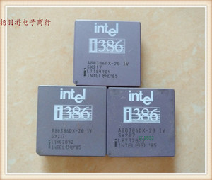 英特尔i386 A80386DX-20 IV SX217 CPU收藏 实拍图