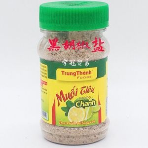 代购 越南 MUOI TIEU 柠檬味黑胡椒盐100克 东南亚特色调味酱酥料