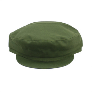 老式红军帽子红卫兵军帽军绿色军帽儿童幼儿园的确良布69式解放帽