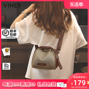 Viney包包女新款2024女包帆布包单肩包胸包斜挎包百搭通勤包腰包