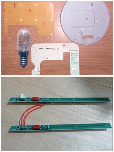 星星冰箱灯LED冷藏室照明保鲜室灯炮组件灯盘星星灯罩冰箱温控器