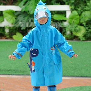 儿童雨衣加长款男童女童带书包位防暴雨宝宝雨披小学生中大童雨衣