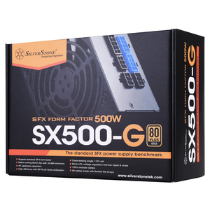 SILVERSTONE 银欣 SX500-G 500W 9CM风扇SFX全模组电源80PLUS金牌