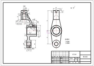 推动架加工工艺规程及其铣宽6槽的夹具设计