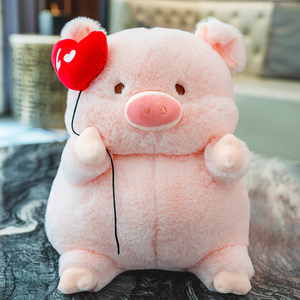 可爱天使猪猪玩偶毛绒玩具小猪公仔摆件送女生床上布娃娃生日礼物