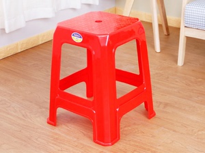 塑料椅塑料凳子圆桌椅餐椅高脚椅防滑餐桌凳家居椅办公用圆形椅子