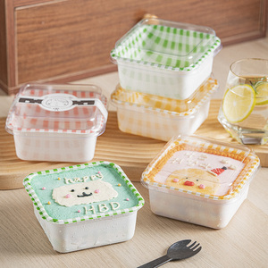 提拉米苏包装盒便当蛋糕盒甜品盒千层慕斯盒子蛋糕卷烘焙打包盒