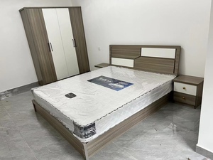 低箱床：1.2m、1.5m、1.8m灰色板式床，加厚1.8cm铺板，结实耐用