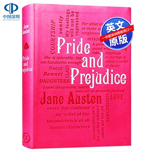 英文原版 傲慢与偏见 Pride and Prejudice 简奥斯汀Jane Austen 英国文学经典名著 英语小说书