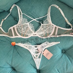 agent provocateur正品代购大内密探AP内衣Palma系列白色胸前绑带