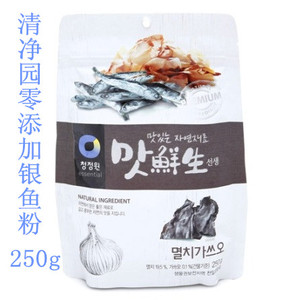 韩国银鱼粉 清净园味极鲜银鱼粉 鲣鱼小鱼干酱汤炒菜调味料250g