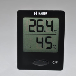 出日本温湿度计大屏高精度室内家用桌面立式壁挂磁吸温度传感器