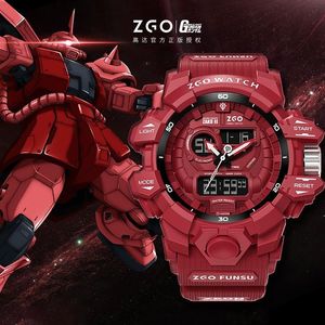 正港ZGOx高达手表男扎古青少年防水儿童学生机械运动男生电子手表