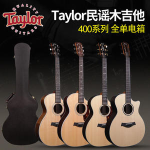 Taylor泰莱Custom 414CE-R卢茨云杉定制全单板泰勒电箱民谣木吉他