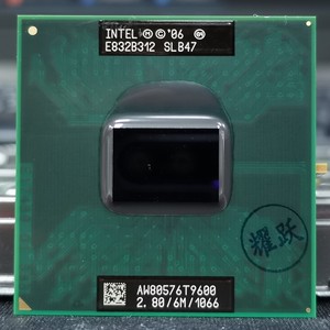 Intel 酷睿2双核 T9600 笔记本CPU 双核 PGA原装 正式版