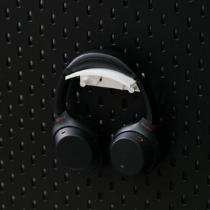 带绕线器的耳机挂架【1116】仅适配宜家SKADIS斯考迪斯洞洞板