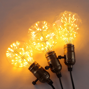 爱迪生LED装饰E27螺口创意复古节能灯满天星3W婚庆艺术暖色光灯泡