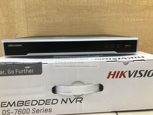 海康英文版正品DS-7608NI-K2/8P 8路2盘位带8口POE